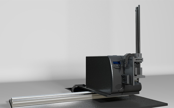 XY平面實時打印貼標(biāo)機(jī)