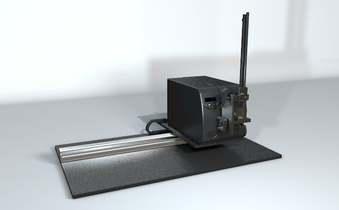 自動平面貼標機